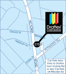 Our Location. Car parking available at rear.